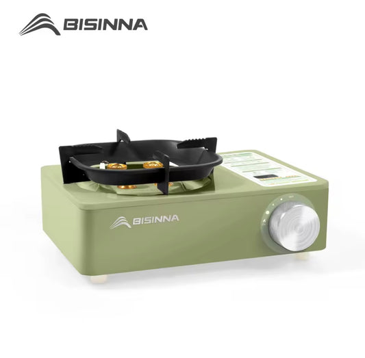 "BISINNA 5800W Portable Camping Gas Stove – Outdoor Burner for Hiking & Picnic”