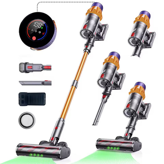 V18 Cordless Vacuum Cleaner – 550W, 45000PA, Handheld & Powerful