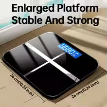 Intelligent Body Weight & Fat Scale – Rechargeable Electronic Home Scale