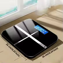 Intelligent Body Weight & Fat Scale – Rechargeable Electronic Home Scale
